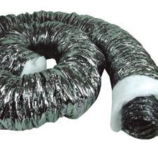 FLEXIBLE DUCTING TRADEFLEX SDS DUCT (Supply Air) Tradeflex Tradeflex SDS has been specifically designed for Small Duct Systems with a wire rib that has closer configuration to standard spacing to