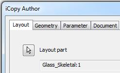 On the Geometry tab select geometry from the skeletal part that will stretch the assembly when placed in another