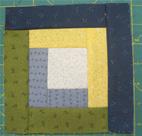 changing the size of the last strip - cut a 3 wide strip and use instead of the