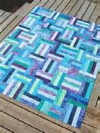 April 7, 14, 21 &28 2015 Popsicle Sticks Quilt For a sweet treat, mix up your favorite fabric flavors.