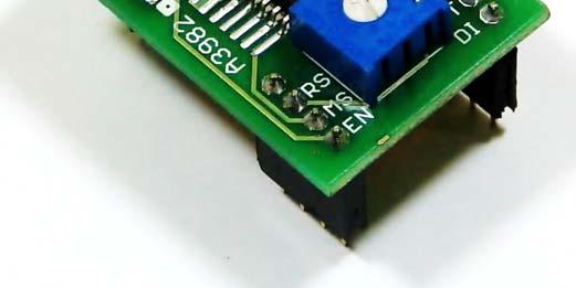 A3082 motor driver has 4 output LEDs connected at the output. These LEDs prove very useful for quick debugging.