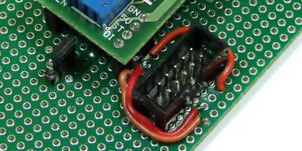 You can mount this connector on the PCB and mount the Motor Driver on the connectors so that you can replace the board easily in case of emergency.