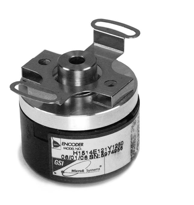 MODEL H15 Incremental Optical FLEXIBLE Mount Rotary Encoder Up to 200 KHz frequency response all channels Small compact size: 1.51 diameter Flexible mount offers easy installation 1.812 dia.