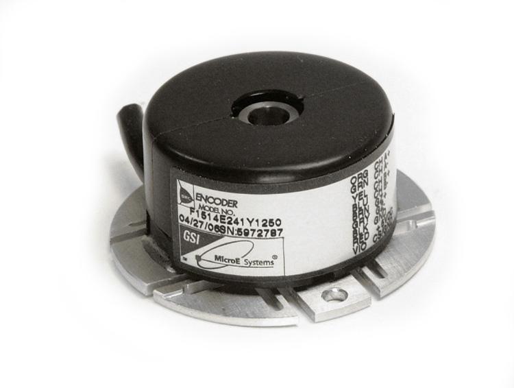 MODEL F15 Incremental Optical FLEXIBLE Mount Rotary Encoder Up to 200 KHz frequency response all channels Small compact size: 1.51 diameter Low Profile. Only.