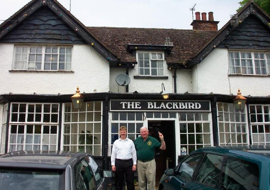 Lastly, no visit would be complete without father and son going to the famous Blackbird Pub