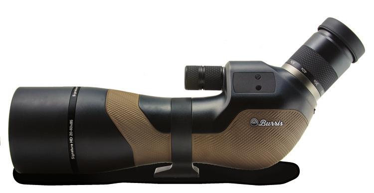 mud, use a spray of clean water or lens cleaning fluid to remove the dirt. Your Burris spotting scope will provide reliable performance given reasonable care and treatment.