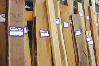 ALL IN-STOCK NATURAL LIVE EDGE LUMBER Ideal for counters, tabletops, mantels, desks or shelves.