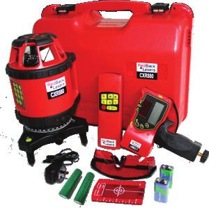 CXR880 TM INTRODUCTION Congratulations on purchasing the CXR880 a unique hybrid laser level featuring both a rotating laser and outdoor line laser technology, this laser truly does do everything a