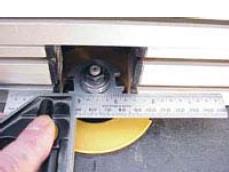 Troubleshooting: Fence Alignment The Infinity Tools rail and stile bits are equipped with depth limiting ball bearings that must be aligned with the edge of the fence to insure proper cut depth.