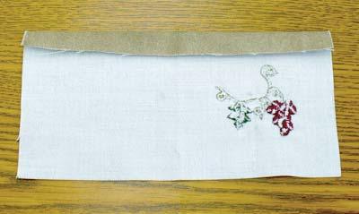 embroidery. Charm Pouch 1.