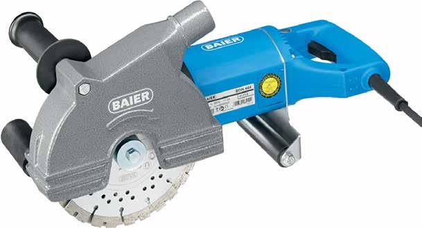 CHANNEL CUTTER CHANNEL CUTTERS CHANNEL CUTTER BDN 464/4 Cutting depth up to 60mm & widths up to 43mm Details: - Powerful - strong motor output and high rpm makes channel cutting possible - even in