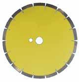 TABLE SAWING TABLE SAW BLADES EB-T SILENT Application: Concrete block, abrasive materials, sandstone, etc. Details: Noise reducing steel core for wet cutting. Segment 34075366 EB-T***-S 350 x 2.