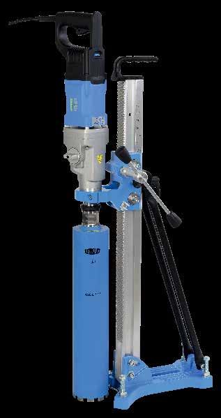 CORE DRILLING CORE DRILL STAND CORE DRILL SYSTEM DRA150 Core Drilling up to 150mm Details: - Ideal for electrical and plumbing installations. - Suitable for 550mm long core bits.
