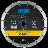 ANGLE GRINDER DRY CUTTING SAW BLADES - ANGLE GRINDER DCU 4 IN 1 TGD - TECHNOLOGY Application: Universal building materials such as concrete, clay bricks, natural stone, concrete pavers, steel etc.