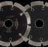 ANGLE GRINDER CUTTING H S CER E C GOLD LINE Dry KGS RED K822 Diamond Cutting Disc Model Bond Diameter Max.