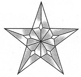 Star 4½ with 3/8 Bevel 2/Board Concave