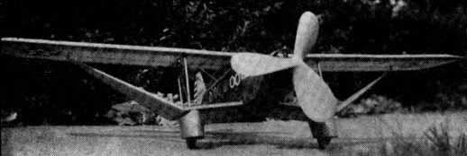 It performs well with a flying propeller The finished model with scale propeller A Flying Belanca Aircruiser How You Can Build a Flying
