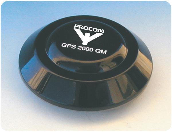 GPS 2000 QM Active Receiving Antenna for the 1575 MHz NAVSTAR GPS Satellite Navigational System for Landmobile Use Flat-pack GPS-antenna for fixed installations. Full hemispherical coverage.