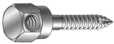 If pre-drilling is required (certain types of wood and all concrete), select the recommended drill bit type and diameter. 2.