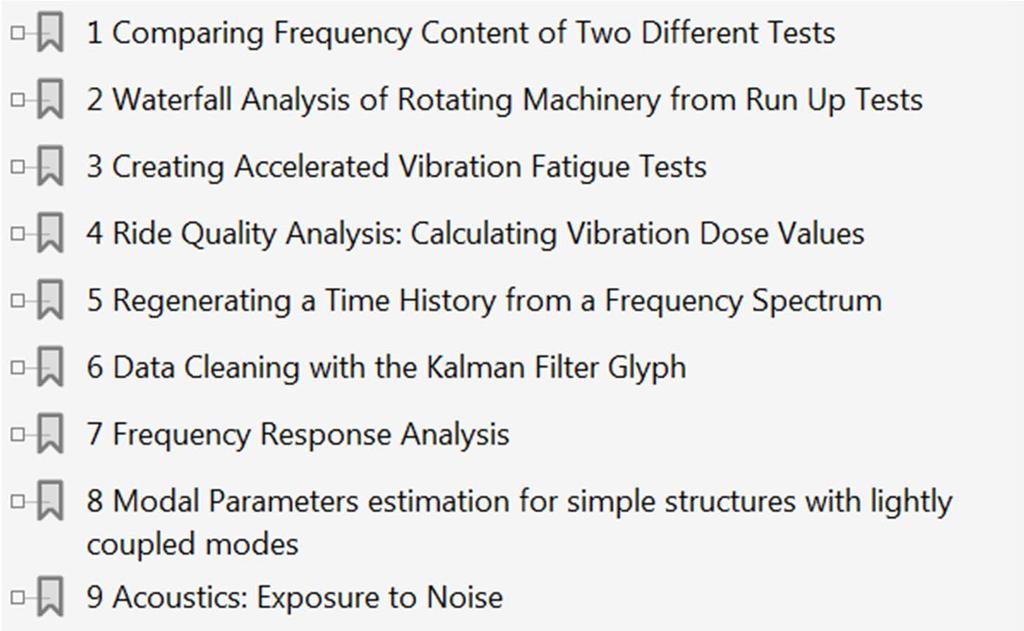 New Worked Examples for ncode VibeSys 4 4 new ncode VibeSys worked examples Ride Quality Analysis: Calculating Vibration Dose Values