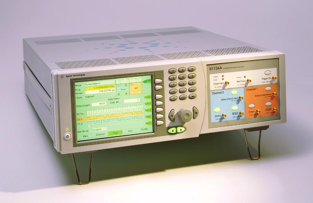 Agilent 81133A and 81134A 3.35 GHz Pulse Pattern Generators Data Sheet Version 1.