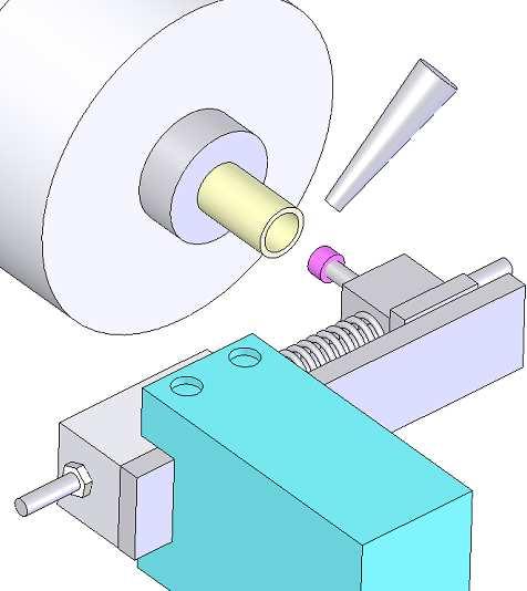 for Mirror-Like Finish on Cylindrical Inner and end Surfaces Using the Lathe with Linear Motor 15 Outline of inner surface lapping procedure is illustrated in Fig.