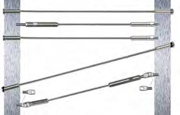 Cable Railing Kits Complete DIY stainless steel cable railing assembly kits for lengths from 5' to 50'.