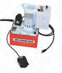 Order HYD PUMP-AIR Electric Hydraulic 120V Pump Increases swaging speed versus the Air Over Hydraulic Pump.