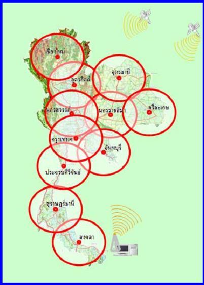 Figure 1: DPT GPS reference stations (source DPT website http://www.dpt.go.