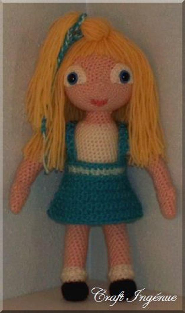 Little Uns Sweetie When crocheted with yarns and hooks specified, Sweetie measures 13 inches L and 9 inches around waist.