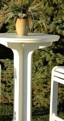 table Pedestal TABLEs & High Top Our pedestal tables are an all-weather, durable