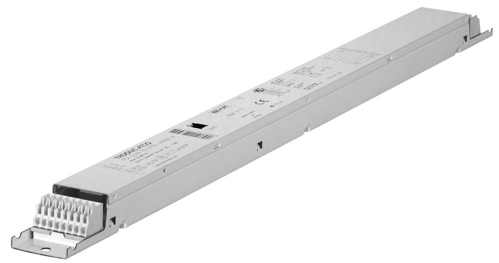 T8 PCA ECO lp Y, 58 W T8 fluorescent lamps Product description Processor-controlled ballast with y inside Noise-free precise control via DSI signal, switchdim or corridorfunction CELMA energy class