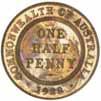 1365* George V, Melbourne Mint proof halfpenny, 1928. Uneven tone, FDC and extremely rare. $16,500 1360* Edward VII, 1908 Sydney. Nearly 1361* Edward VII, 1908 Sydney.