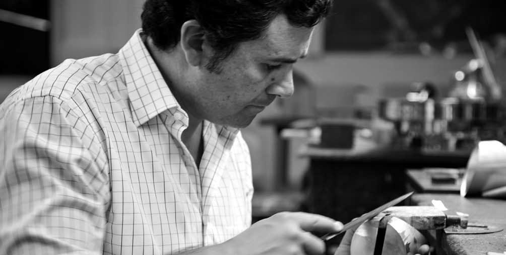 He set up his own workshop in 1940, and over the next 50 years, he took the silversmith s art to new heights, combining boundless creativity with technical perfection.