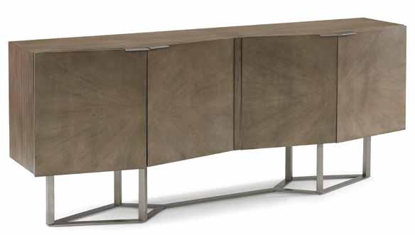 Naples Collection 967-084 Ajax Media Console w78 d18 h32 in.
