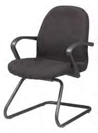 LUXOR EXECUTIVE CHAIR black leather 810807