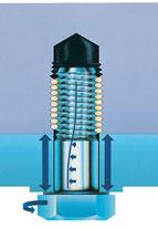 The quality of the screw joint is considerably increased for static as well as dynamic operating loads.