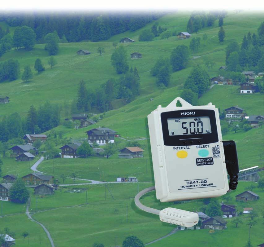3630 DATA LOGGER Series Data Logger For Recording Temperature/Humidity, Instrumentation Readings, Load Current, Leak Current, Voltage, Pulse Counts, Illumination Data