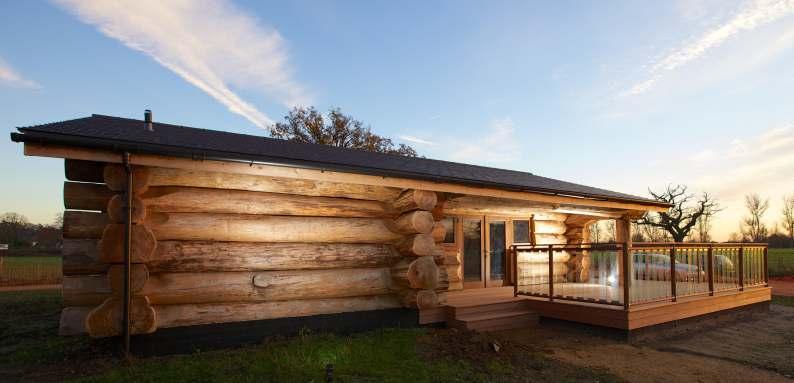 windsor A simply stunning example of what can be achieved with a log cabin.