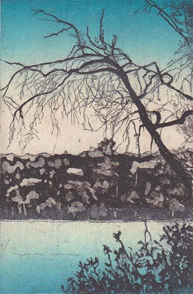 Name of Artist: Year Completed: Sandra Williams Winter Morning 2015 Dimensions (cm): Copper Plate Etching Yes 27 cm (w) x 31 cm (h) (frame size) Inspired by the
