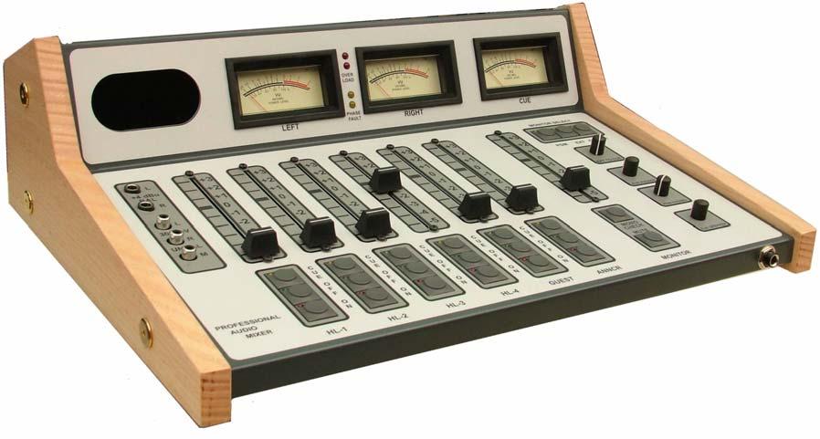 Installation The resulting design, the Merlin Mixer is much more than a media training mixer; it is a highly practical and versatile piece of Professional Broadcast Equipment.