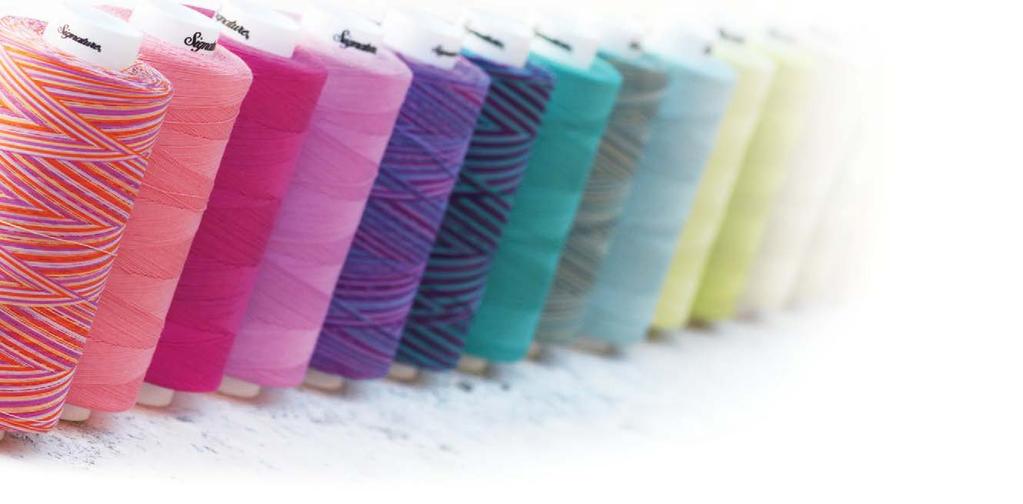 thread: Signature Cotton ThreadsTruth of by Carrie Hargrave Overwhelmed by the sheer variety of threads on the market? You are not alone.