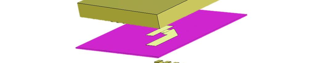 Instead of a normal hollow rectangular waveguide cavity, we have utilized a groove gap cavity here for easy