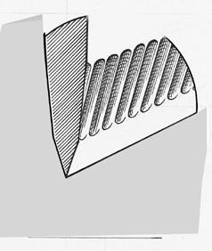 Three or more pairs of pulls, with each pull alternating in the left and right slots of Stage 3 will refine the third facet and create remarkably smooth and sharp edge, (Figure 11) ideal for elegant