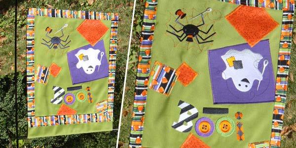 Ghostly Greetings Garden Flag Welcome trick-or-treaters to your front door with a fang-tastic garden flag.