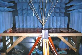 Figure 4-4: Test setup for vertical 30 MHz