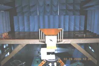 Figure 4-7: Test setup for horizontal 30 MHz