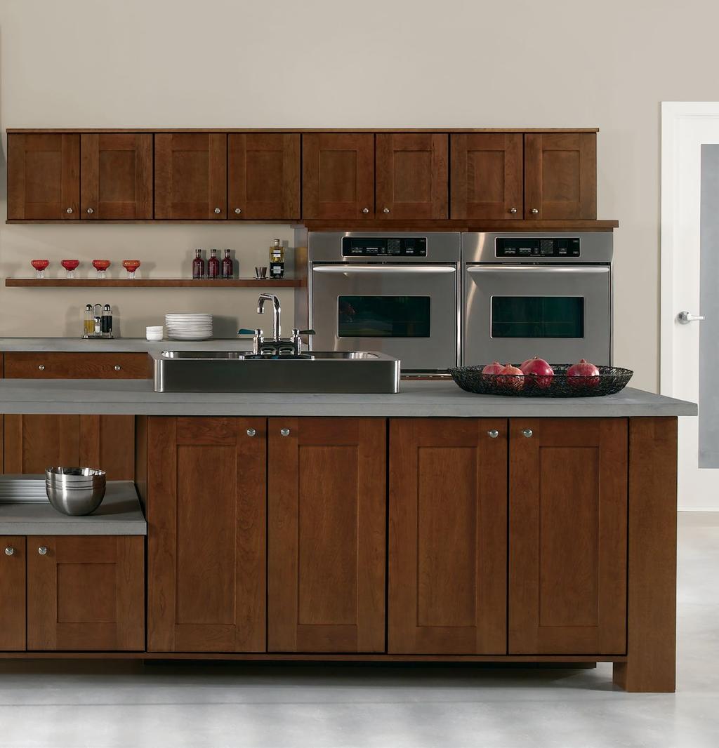STYLING TOWARDS MODERNISM. Everyone gathers in the kitchen, so make it comfortable and uncluttered.