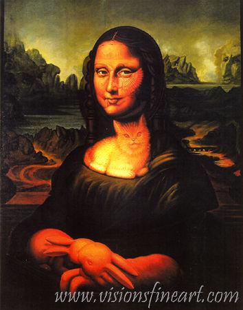 x 24 "Mona Lisa's