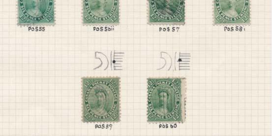 ...unitrade $350 41 ** #18iv 1859 12½c yellow green Queen Victoria